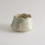 Vintage Scalloped Vase Green and White Marbled For Sale In New York - Image 6 of 8