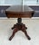 Antique Mahogany Drop Leaf Table With Pedestal Base For Sale In Raleigh - Image 6 of 14