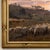 Antique Framed Oil Painting on Canvas by A. Fivet Dated 1923 For Sale - Image 9 of 12