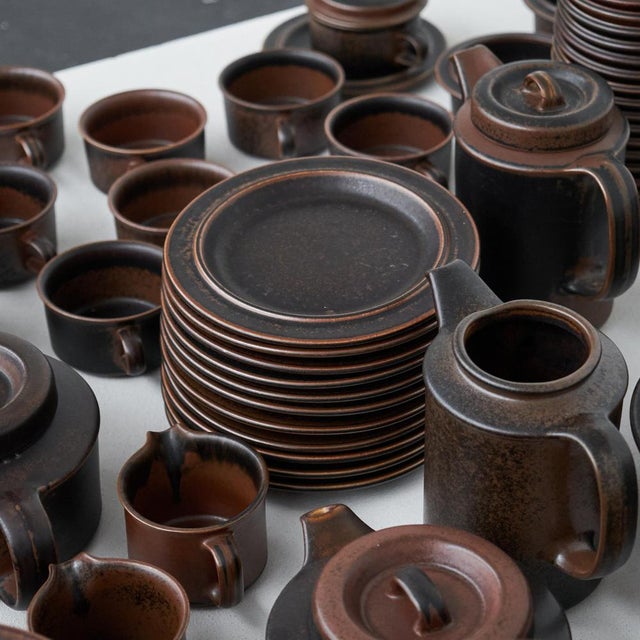 Ruska Tableware by Ulla Procopé for Arabia, 1970s, Set of 172 For Sale - Image 17 of 18