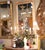 French Early 20th Century French Floral Porcelain and Crystal Five-Light Chandelier For Sale - Image 3 of 9