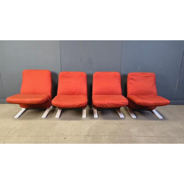 Concorde Chairs from Pierre Paulin, 1960s, Set of 4 For Sale - Image 15 of 16