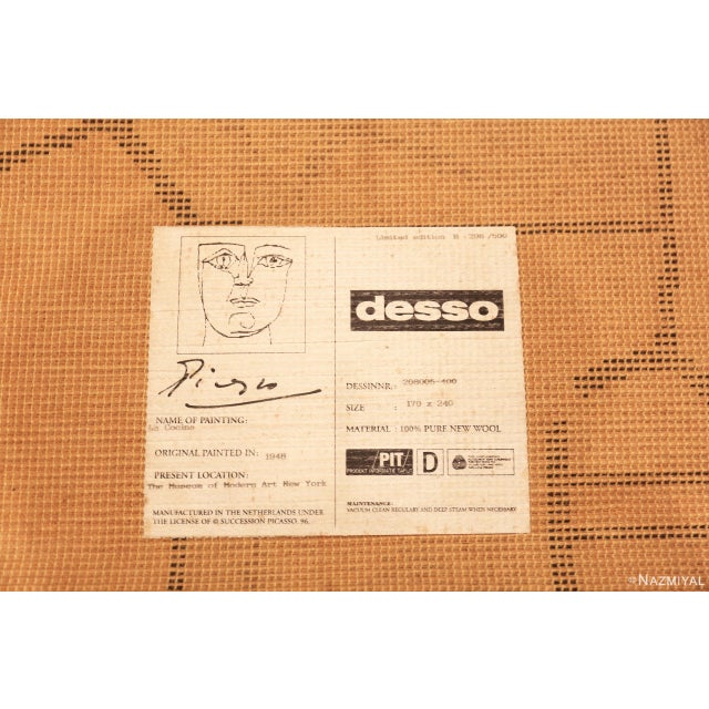 Nazmiyal Collection Vintage Pablo Picasso 'The Kitchen' Rug For Sale - Image 10 of 10