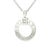 Contemporary Bvlgari 18ct White Gold Bvlgari Bvlgari Diamond Necklace 0.07ct For Sale - Image 3 of 8