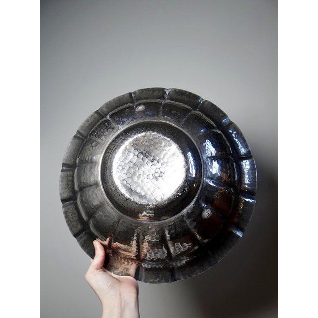 Large Vintage Basin Bowl, 1950s For Sale - Image 9 of 12