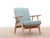 Scandinavian armchair by hans wegner for getama model "cigar" ge 240. New edition. Still produced since 1955 by the...