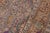 Shabby Chic Hand Painted Vintage 1990's Gray/Brown Wool Rug - 9'9'' X 12'10'' For Sale In New York - Image 6 of 10