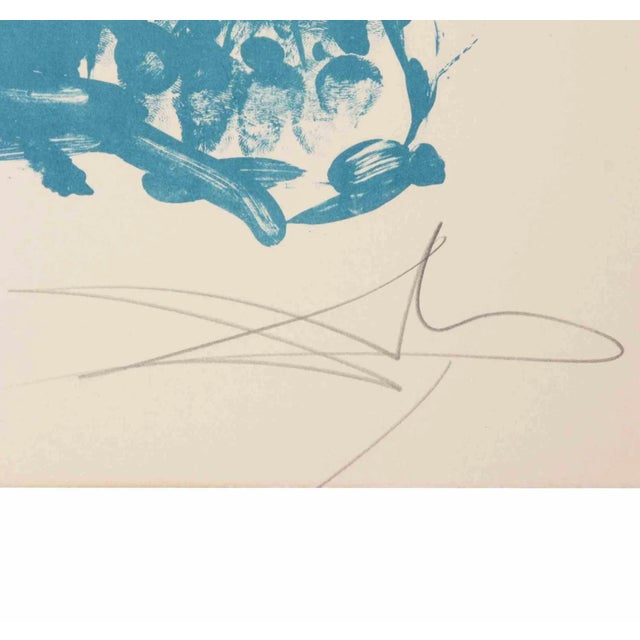 Old Age (Alter) is an artwork realized by Salvador Dalì. Lithograph on Arches-Velin (watermark), 1973. Signed and...