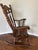 1970 Virginia House Gold Stenciled Colonial Rocking Chair For Sale - Image 4 of 12