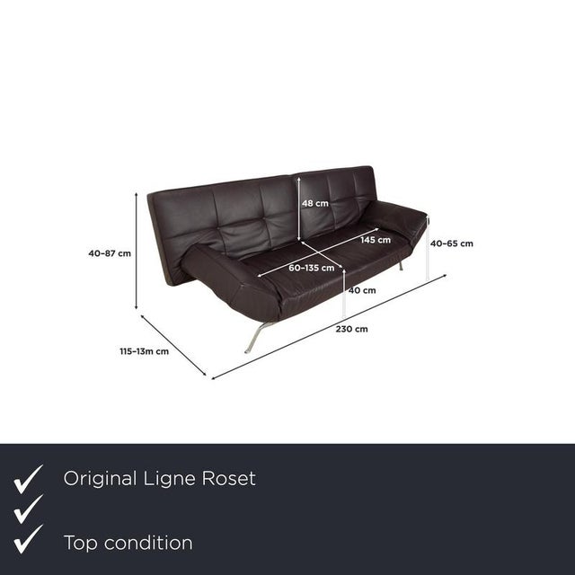 This exclusive Ligne Roset sofa combines timeless design, luxurious comfort, and practical functionality at the highest...