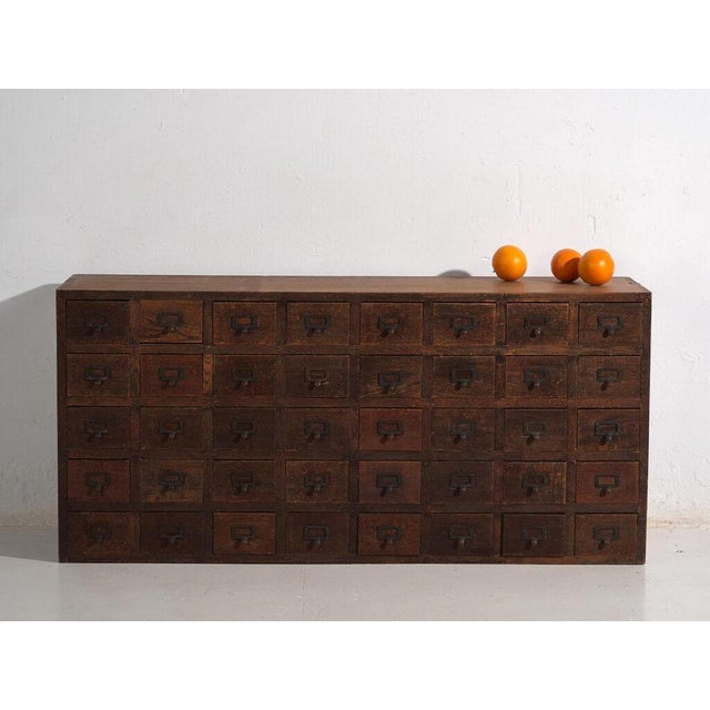 Antique Japanese Pharmacy Sideboard For Sale - Image 11 of 12