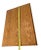 Vintage Tiger Oak File Cabinet Two Drawers One Locks Paneled Sides Legal Size For Sale - Image 9 of 11