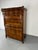 Khaki Biedermeier Oak and Mahogany Secretaire, 1860s For Sale - Image 8 of 18