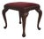 Henkel Harris Queen Anne Cherry Ottoman or Stool For Sale