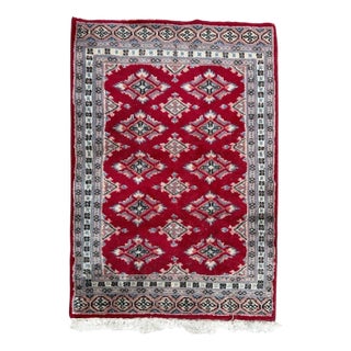 Small Vintage Pakistani Rug, 1980s For Sale