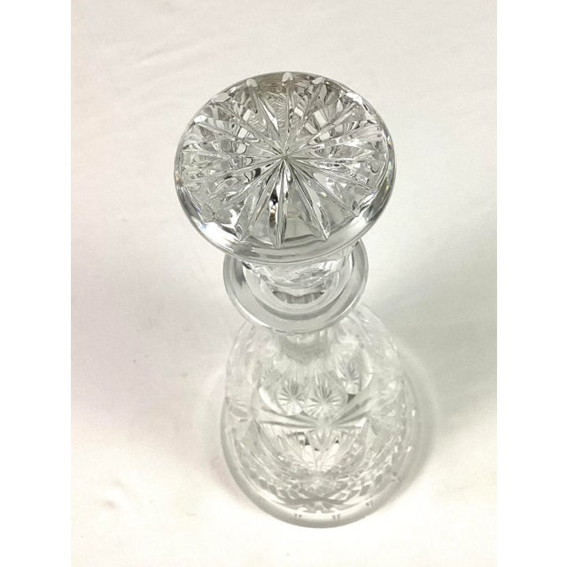American Antique Abp- Cordial/Liqueur Cut Glass Decanter For Sale - Image 3 of 6