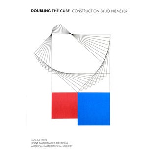 Jo Niemeyer, Doubling the Cube, 2021, Offset Print For Sale