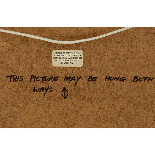 Blue Gavrinis Earth Goddess, Psychedelic Visionary Metallic Reversible Print, 1/75 by Ian McNeil Cooke For Sale - Image 8 of 8