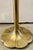 Stiffel Solid Brass Tulip Torchiere Floor Lamp Milk Glass Diffuser by the Stiffel Company For Sale - Image 4 of 6