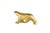 Gold Resin Pompon Bear from Richard Orlinski For Sale - Image 6 of 9