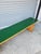 Brown Vintage Solid Oak Bench For Sale - Image 8 of 10