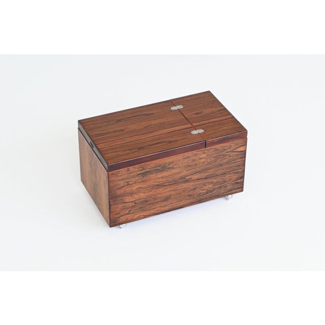 Danish Dry Bar in Rosewood by Poul Norreklit for Dyrlund, 1960 For Sale - Image 17 of 18
