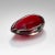 Ashtray in Deep Red Glass by Carlo Scarpa for Venini, 1942s For Sale - Image 6 of 11