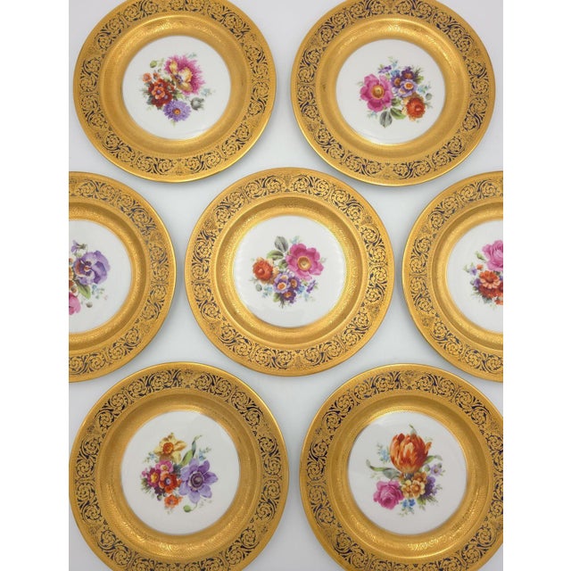 Set of Twelve Hutschenreuther Plates, Germany Circa 1900 For Sale - Image 12 of 12