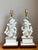 Vintage Italian Glazed Ceramic Monkey Musician Lamps - A Pair For Sale - Image 9 of 12