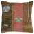Pillow made from a mid 20th century Turkish rug. Foam and zipper closure provided Measures: 20'' x 20''.