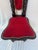 Antique Victorian Jacobean Revival High-Back Bobbin Turned Chair With Crimson Velvet For Sale In Seattle - Image 6 of 13