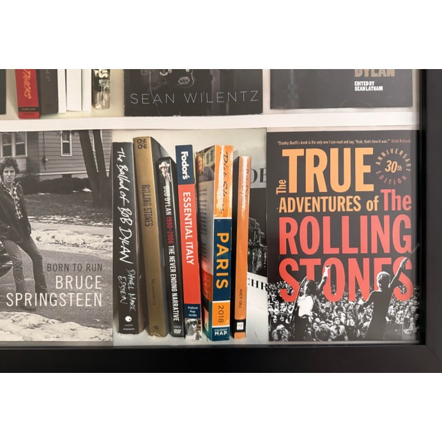 Original Bookshelf Dylan Photographic Collage Wall Art Music Montage For Sale In New York - Image 6 of 7