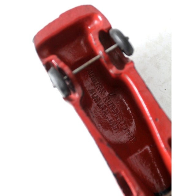 Vintage Auburn Rubber Toy Car For Sale - Image 10 of 11