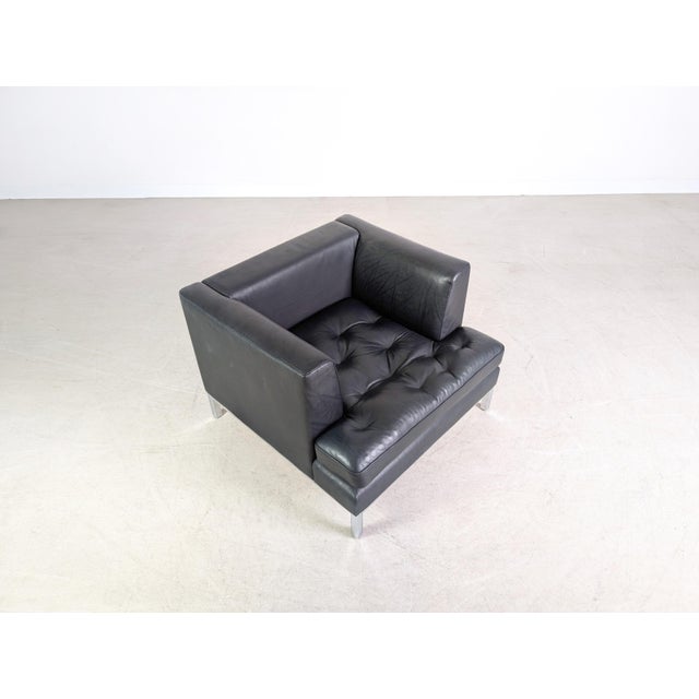 Black DS-0040 Leather Chair from de Sede For Sale - Image 8 of 12