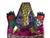 Mexican Painted Punched Tin Folk Art Armadillo Candle Holder Wall Mount Shelf Sitter For Sale - Image 4 of 7