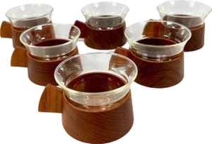Tea Set by Schott & Gen Mainz, 1970s, Set of 6