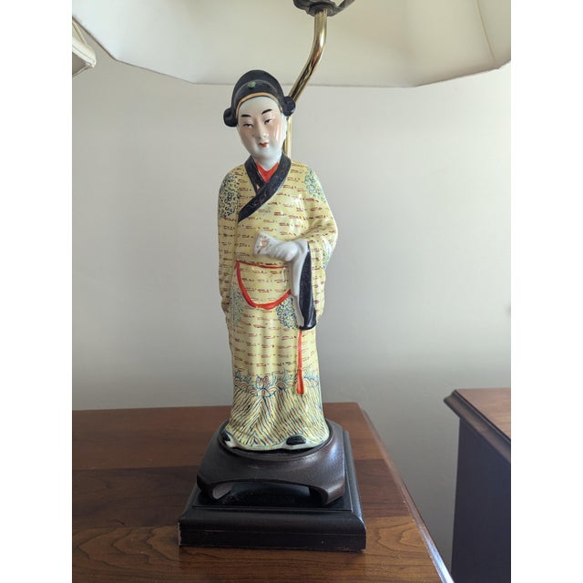Vintage Chinoiserie Table Lamps - Set of 2 For Sale - Image 4 of 9