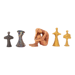 Louis Mendez Figural Pottery Sculptures, 5