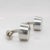 Metal Vintage Hans Hansen Danish Modern Sterling Silver Cufflinks Model No 642 - 2 Pieces For Sale - Image 7 of 12