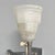Metal Italian Art Deco Wall Lamps in Metal and White Glass, 1940s, Set of 2 For Sale - Image 7 of 11