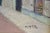 Late 20th Century Helen McRae Impressionist European Cityscape Oil Painting on Board 11" For Sale - Image 10 of 11