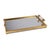 Artemis Tray with Crystal Handles For Sale - Image 10 of 10