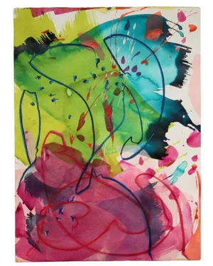 "Can't Touch This" Original Mixed Media Artwork by Mel Rea