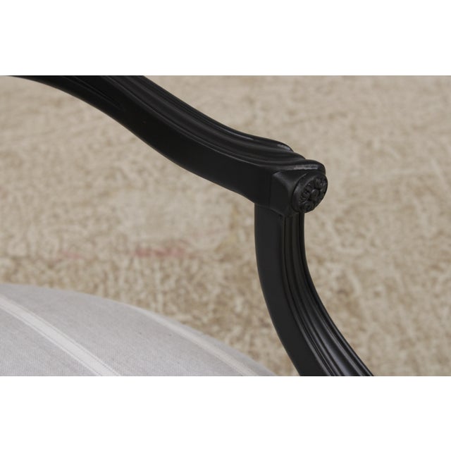 Brown Set of 8 Spiral Web Back Dining Chairs For Sale - Image 8 of 18
