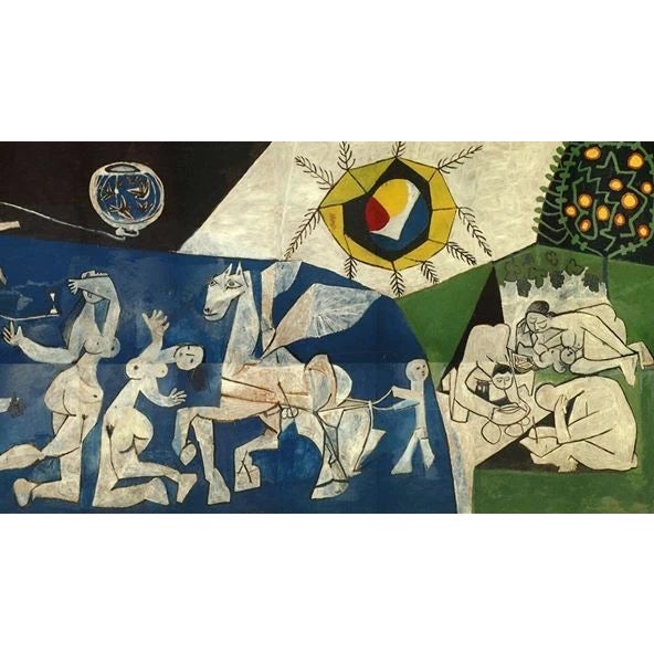 Cubism Pablo Picasso – Le Paix Peace, 1954 Reproduction Print For Sale - Image 3 of 3
