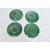 Ceramic French 19th Century Set of Four Gien Majolica Leaf Plates For Sale - Image 7 of 12