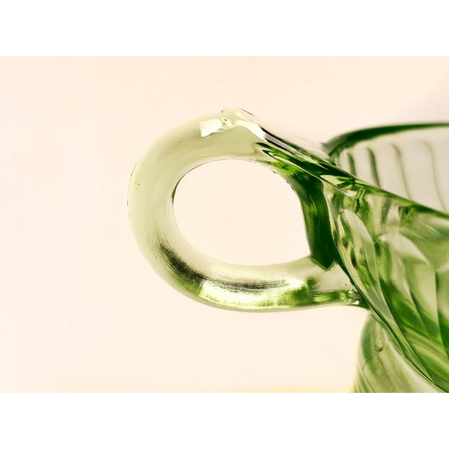 1930's Vintage Depression Green Uranium Reamer Juicer Large For Sale In Louisville - Image 6 of 12