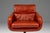 Rare Set of Two (2) Swivel Lounge Chairs in Leather by Frank Doerner for Doerner Faultless Limited Release for John Stuart, Usa, C. 1970s For Sale - Image 10 of 18