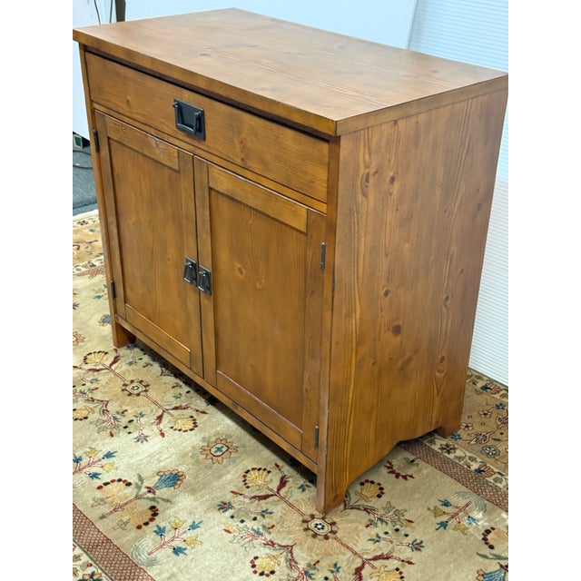 Wood Pottery Barn Wade Entry Way Console Table, Weathered Pine For Sale - Image 7 of 12