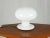 White Murano Glass Mushroom Table Lamp from Vistosi, 1960s For Sale - Image 4 of 12